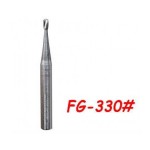 Kerr Midwest Type FG #330 Pear shaped Carbide Bur, clinic pack of 100 burs ( 00400073 )